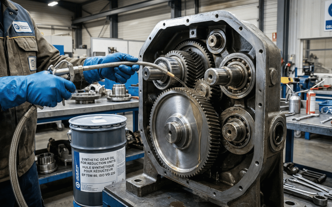 TRC Synthetic IGO – L’huile synthétique pour engrenages industriels haute performance